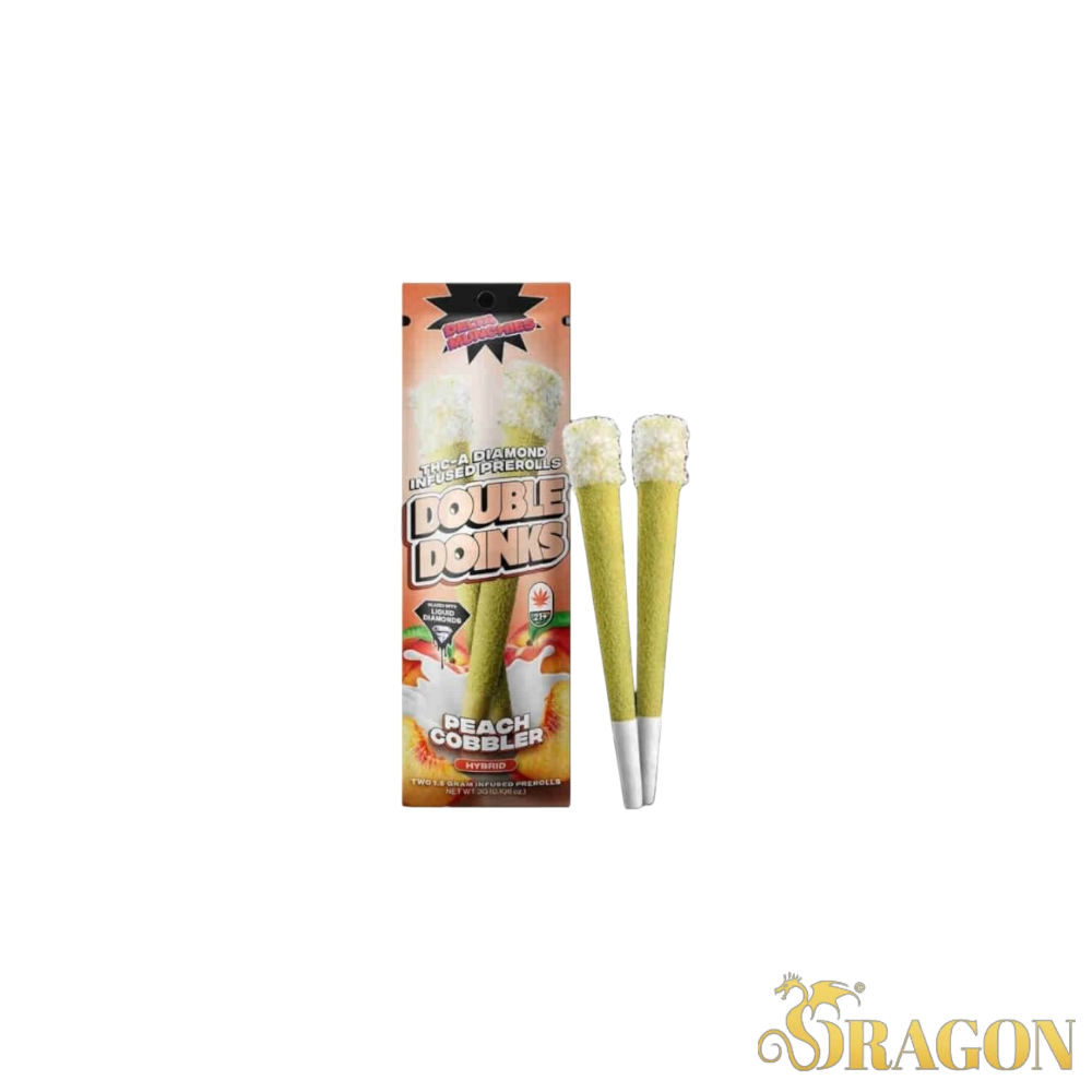 Delta Munchies Double Doinks THCA Diamond Infused Pre-Rolls 1.5G