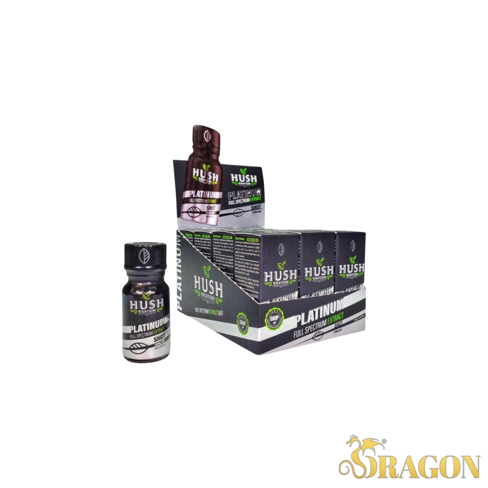 Hush Kratom Platinum Shots 10ml