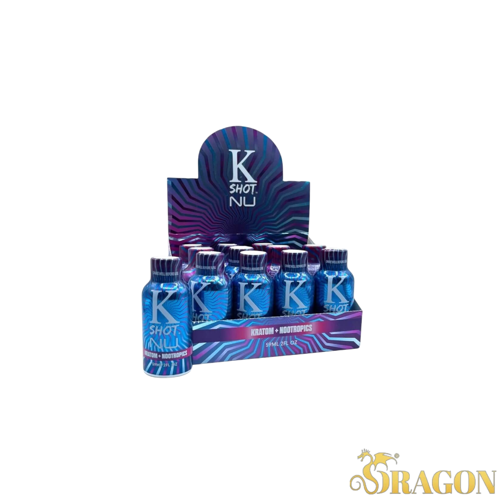 K Shot NU Kratom+Nootropics Liquid Extract Shots 59ml