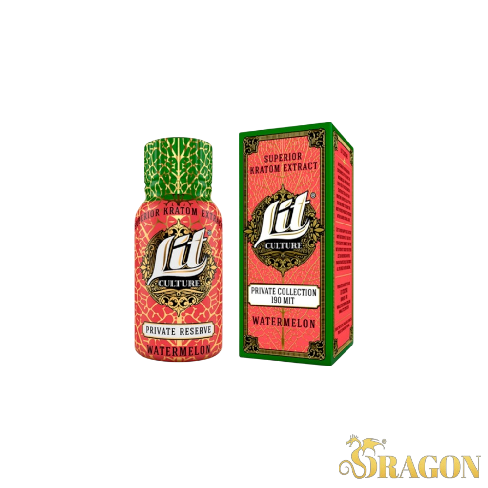 Lit Culture Private Collection 190 MIT Kratom Liquid Shots 15ml