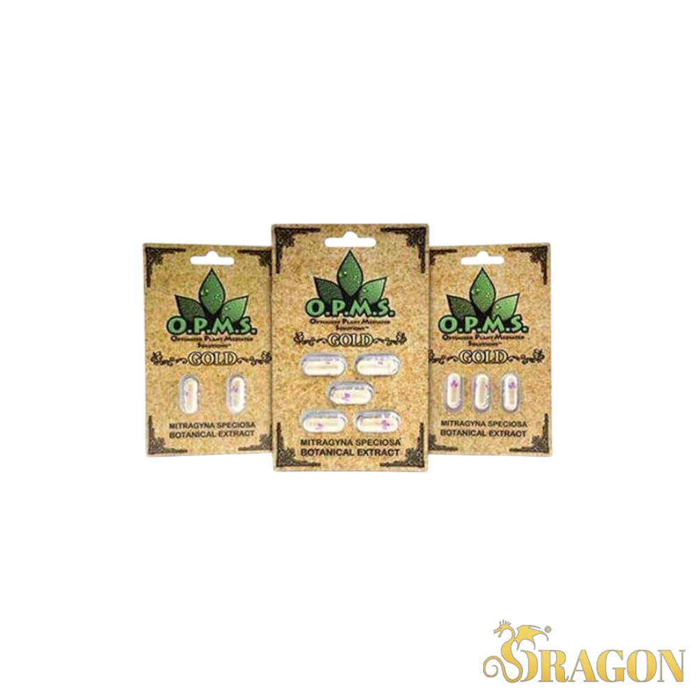 OPMS Gold Kratom Capsules