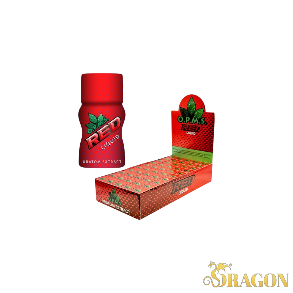 OPMS Red Kratom Liquid Shots 8.8ml