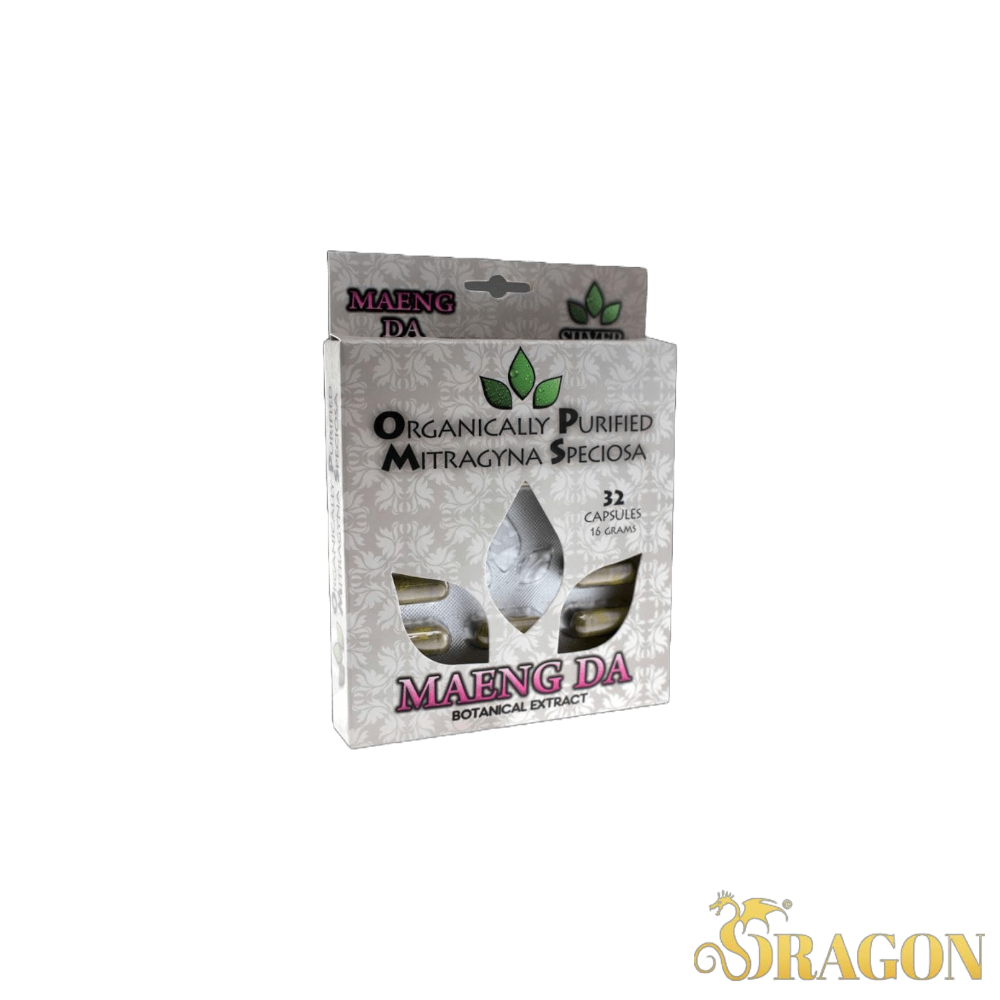 OPMS Silver Kratom Capsules 16g (32 Count)