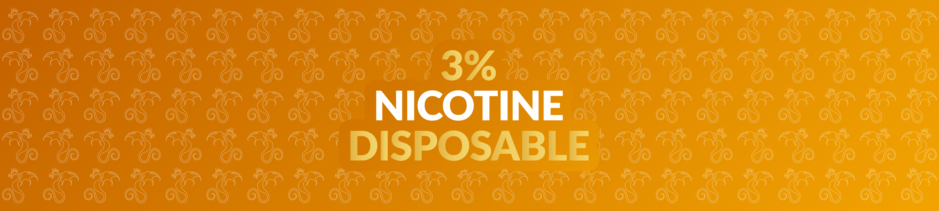 3% Nicotine Disposables