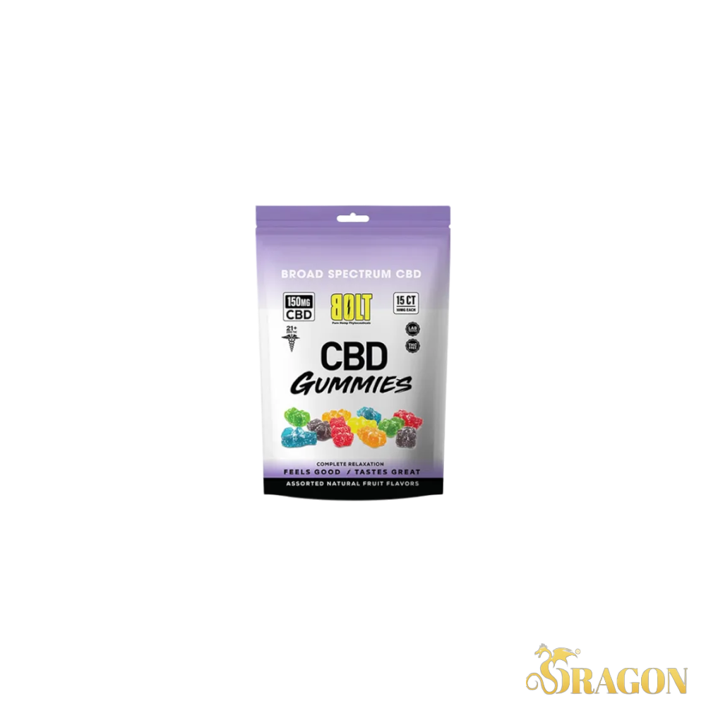 Bolt 150mg 15 Count CBD Gummies
