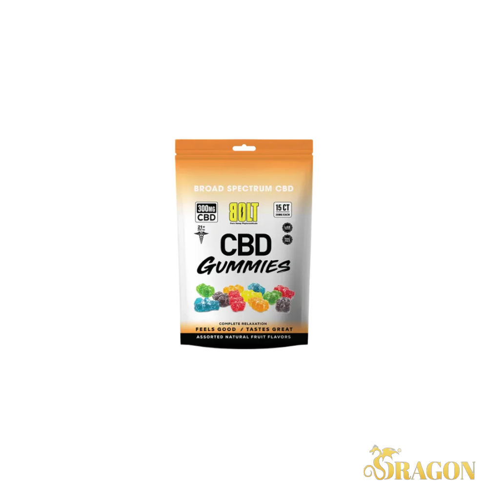 Bolt 300mg 15 Count CBD Gummies