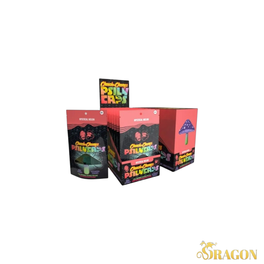 Cheech & Chong's Psilycaps Mushroom Gummies (2x30 Count Box)