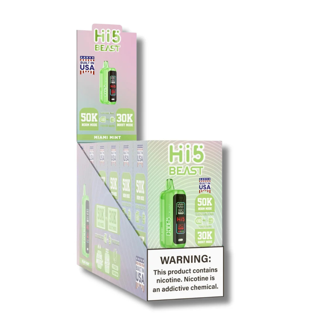 Hi5 Beast 5% Nicotine Disposable Kit | 50K Puffs