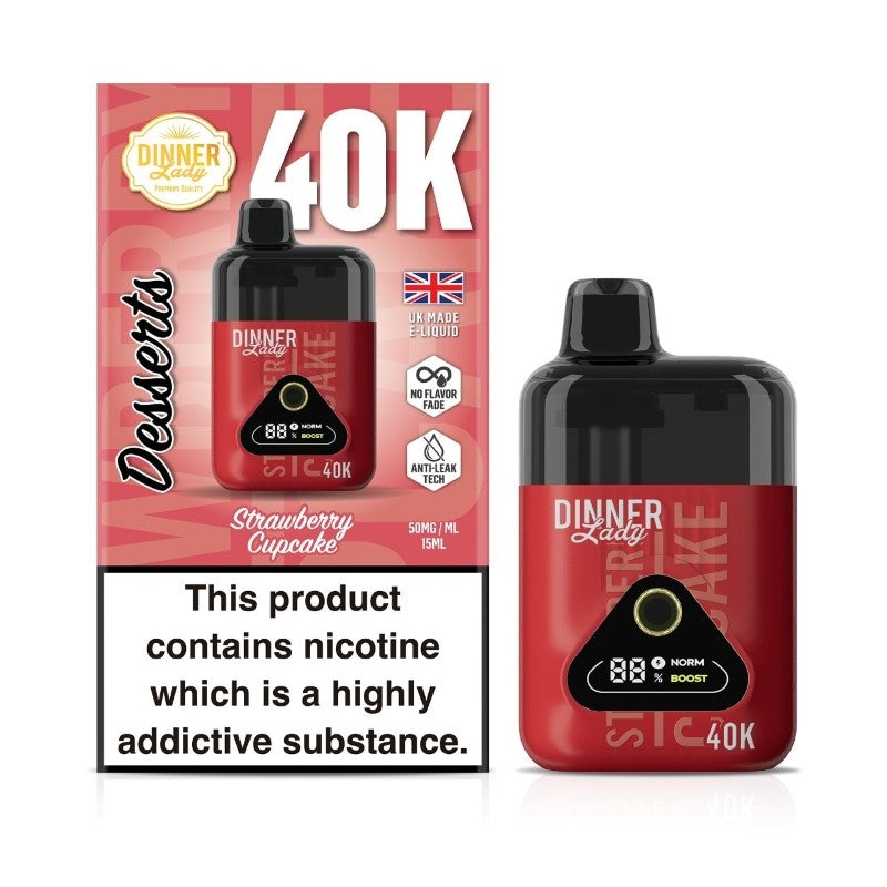 Dinner Lady Desserts 5% Nicotine Disposable | 40K Puffs