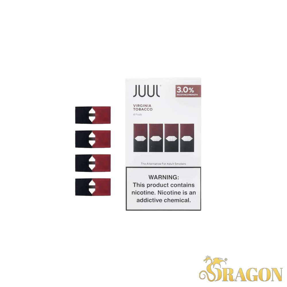 JUUL 4 Pods - 3% Nicotine