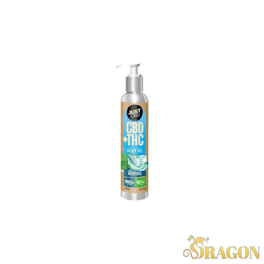 Just CBD CBD+THC Ultra Relief Gel with Menthol