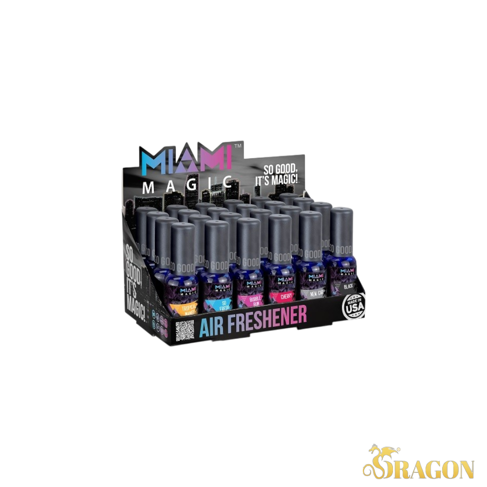 Miami Magic Air Freshener 1oz (24 Count Box)
