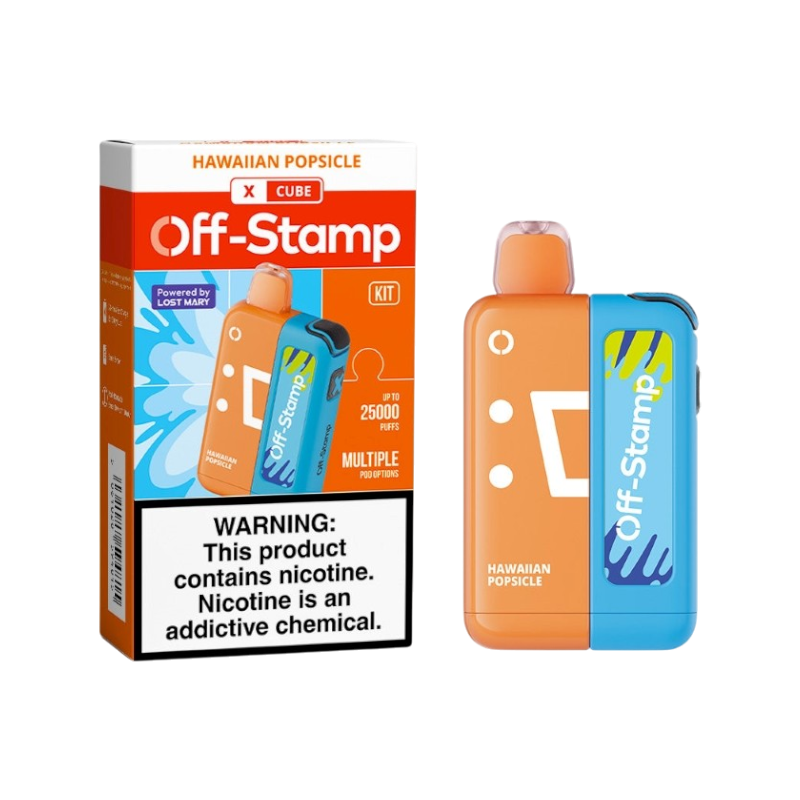 Off Stamp X Cube 5% Nicotine Disposable Kit | 25K Puffs