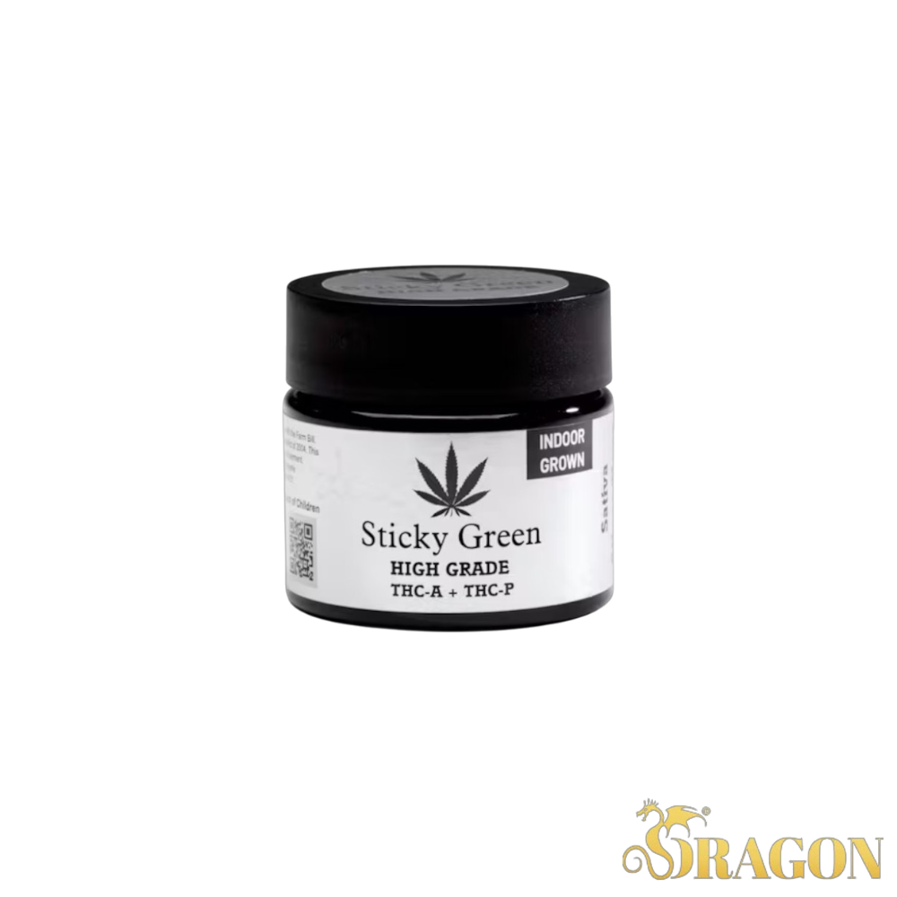 Sticky Green High Grade THCA+THCP Flower 3.5G