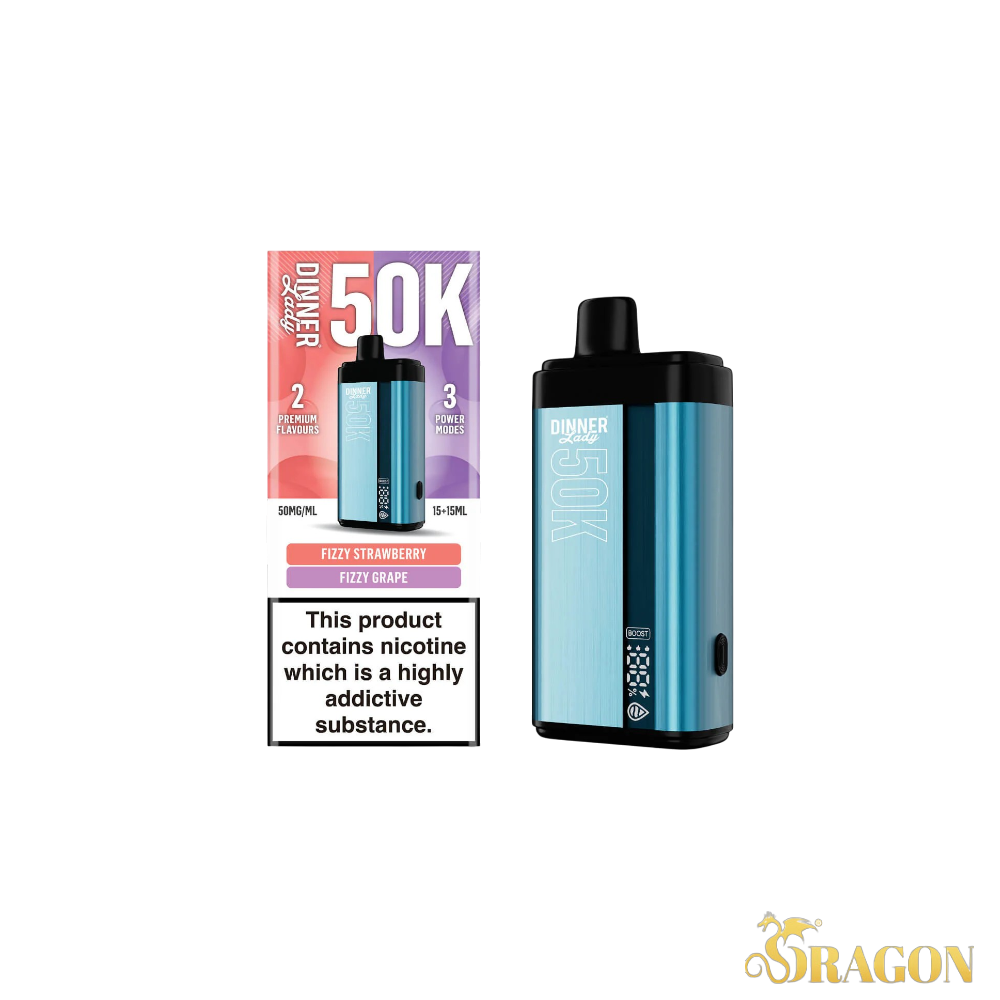 Dinner Lady Dual Flavor Disposable | 50K Puffs | 5% Nicotine - BUY ONE GET ONE FREE
