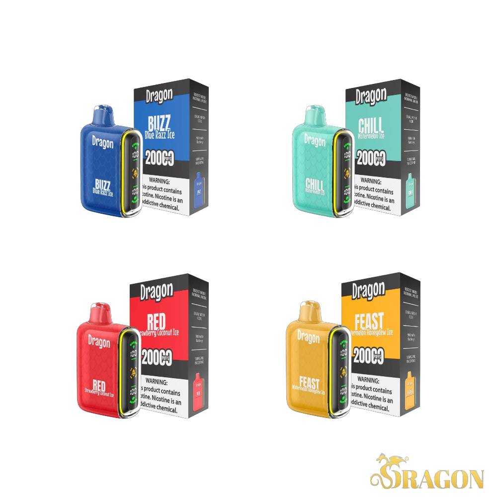 Dragon Disposable | 20K Puffs | 5% Nicotine - BUY ONE GET ONE FREE