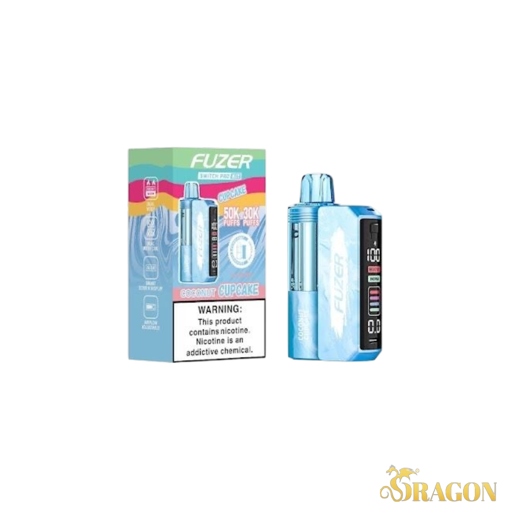 Fuzer Switch Pro Disposable Kit | 5% Nic | 50K Puffs (Foger Pod Compatible) - BUY ONE GET ONE FREE