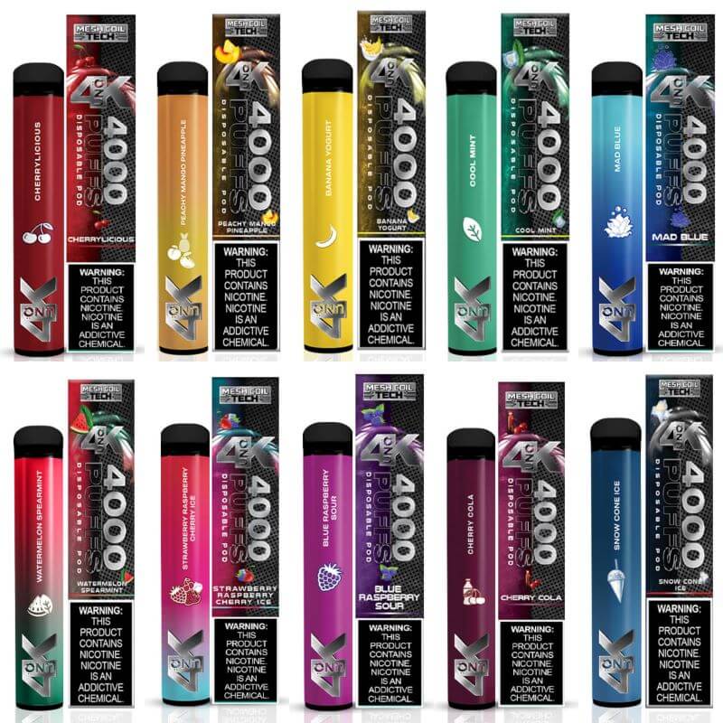 UNO 5% Nicotine Disposable | 4K Puffs