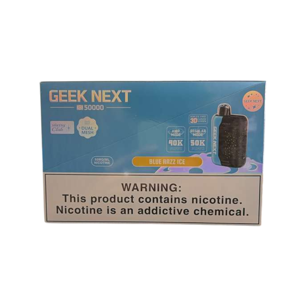 Geek Next X 5% Nicotine Disposable | 50K Puffs