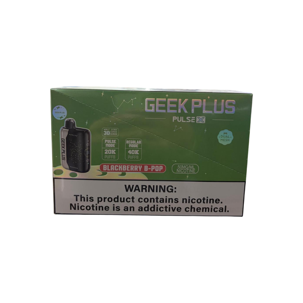 Geek Plus Pulse X 5% Nicotine Disposable | 40K Puffs