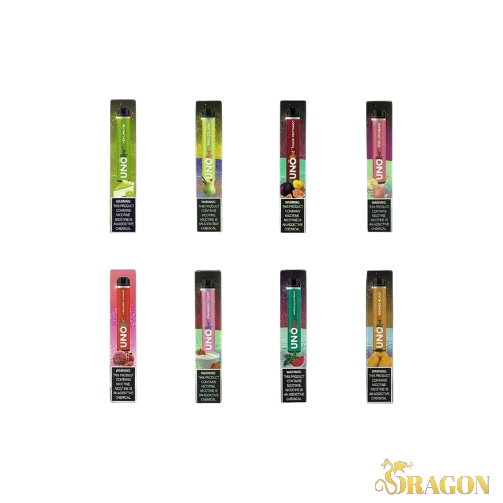 Uno Mas Disposable | 1200 Puffs | 5% Nic - BUY ONE GET ONE FREE