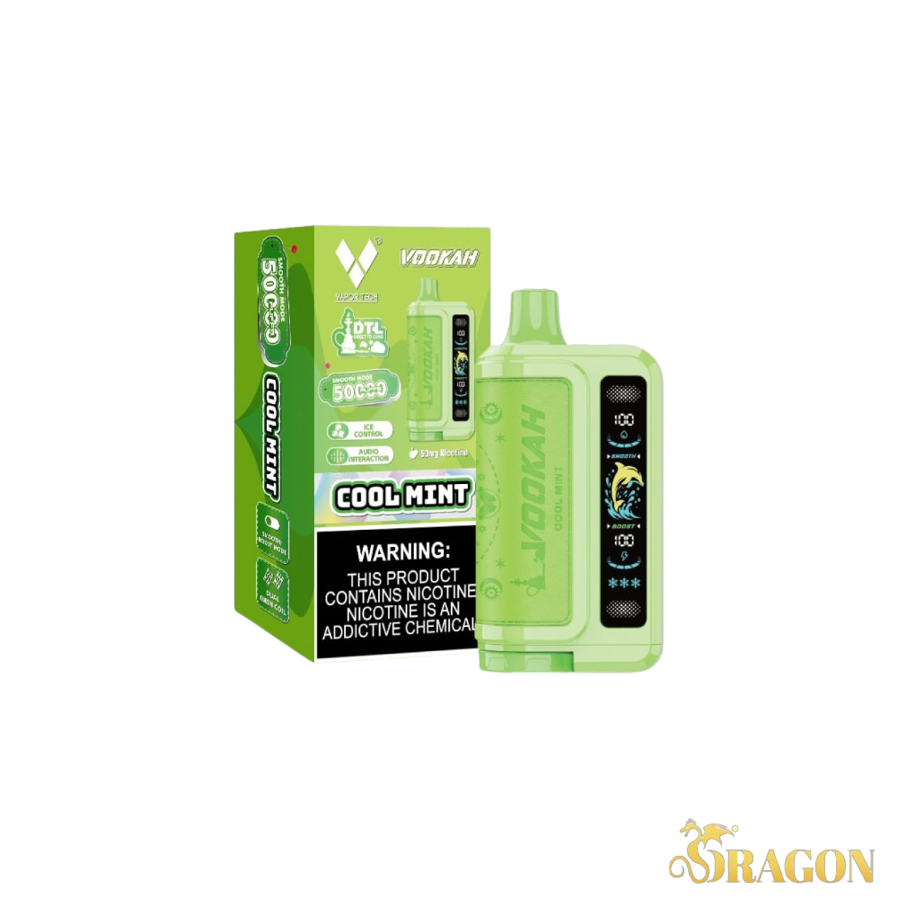 Vookah DTL Disposable | 50K Puffs | 5% Nic - BUY ONE GET ONE FREE